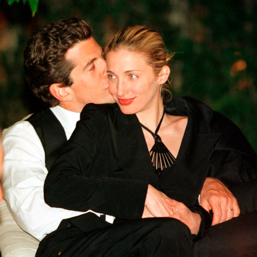 fot. Carolyn Bessette-Kennedy i JFK Jr