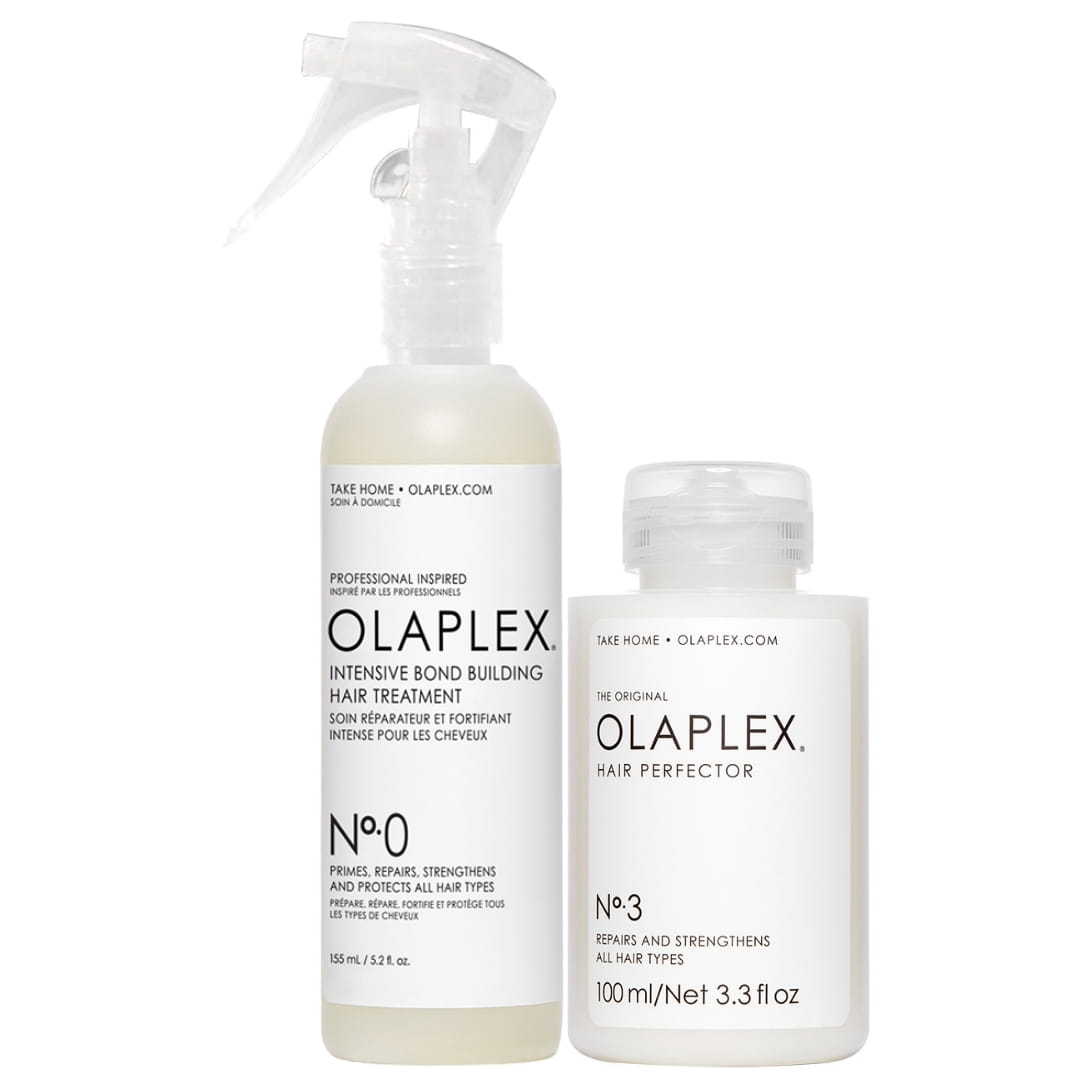 Zestaw Promocyjny Olaplex No.0, No.3 - kuracje odbudowujące